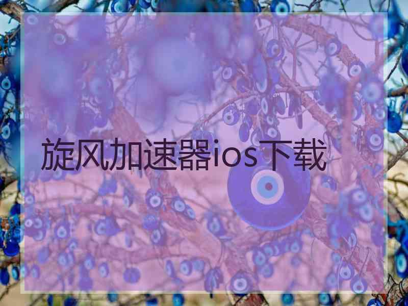 旋风加速器ios下载