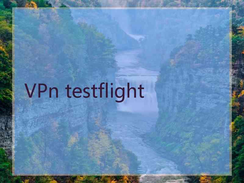 VPn testflight