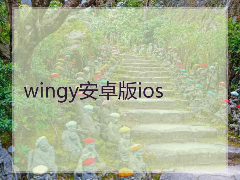 wingy安卓版ios