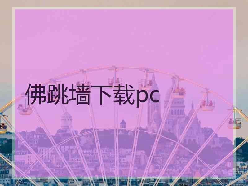 佛跳墙下载pc