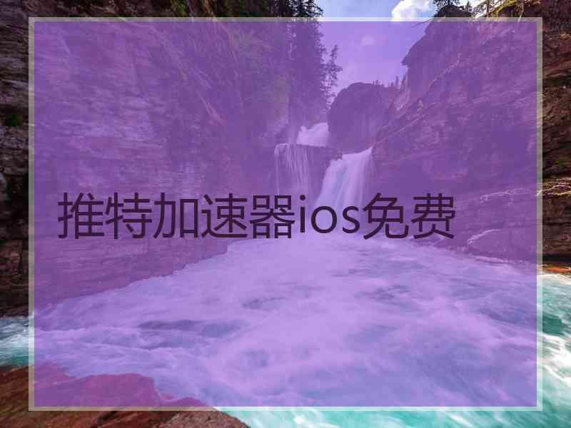 推特加速器ios免费