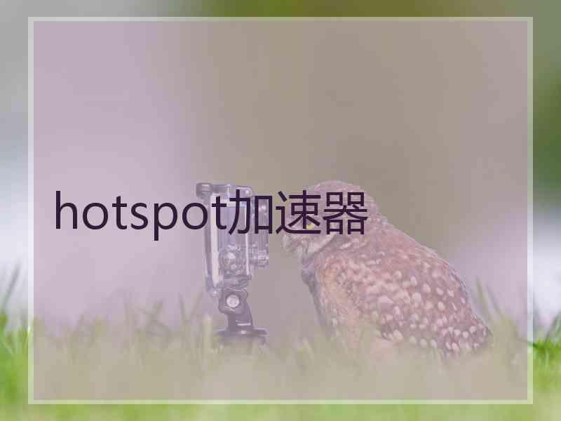 hotspot加速器