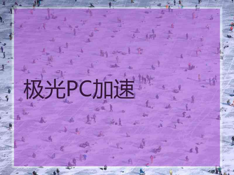 极光PC加速