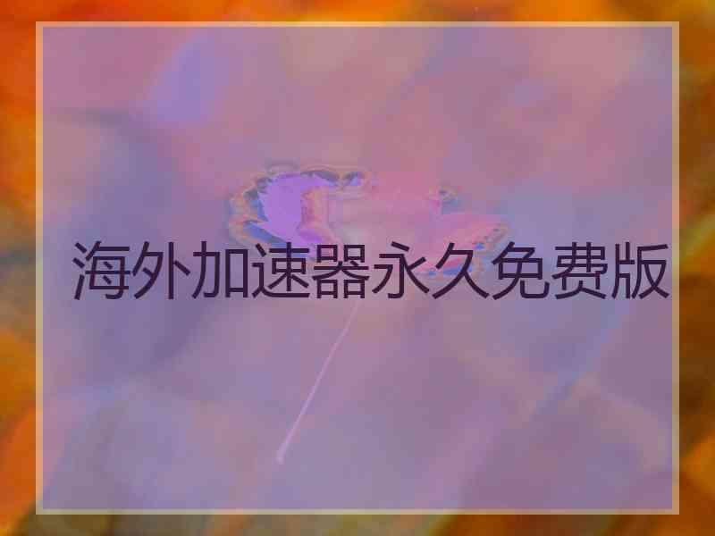 海外加速器永久免费版