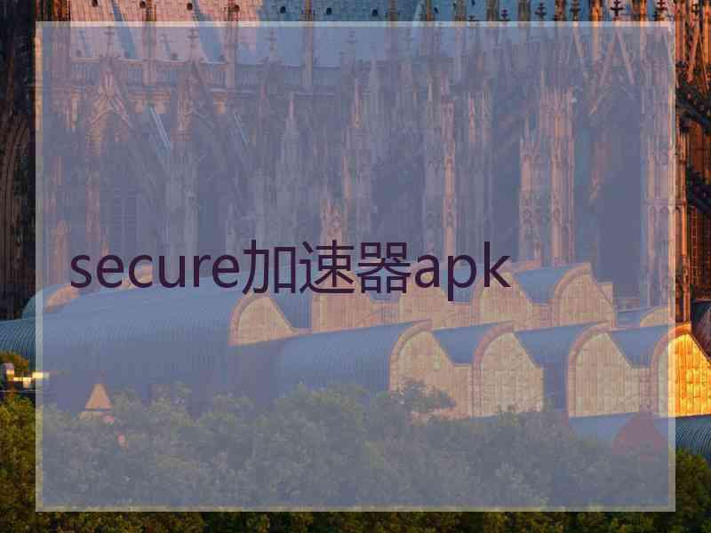 secure加速器apk