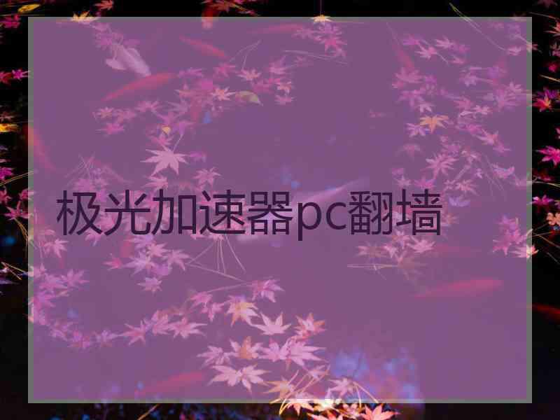 极光加速器pc翻墙