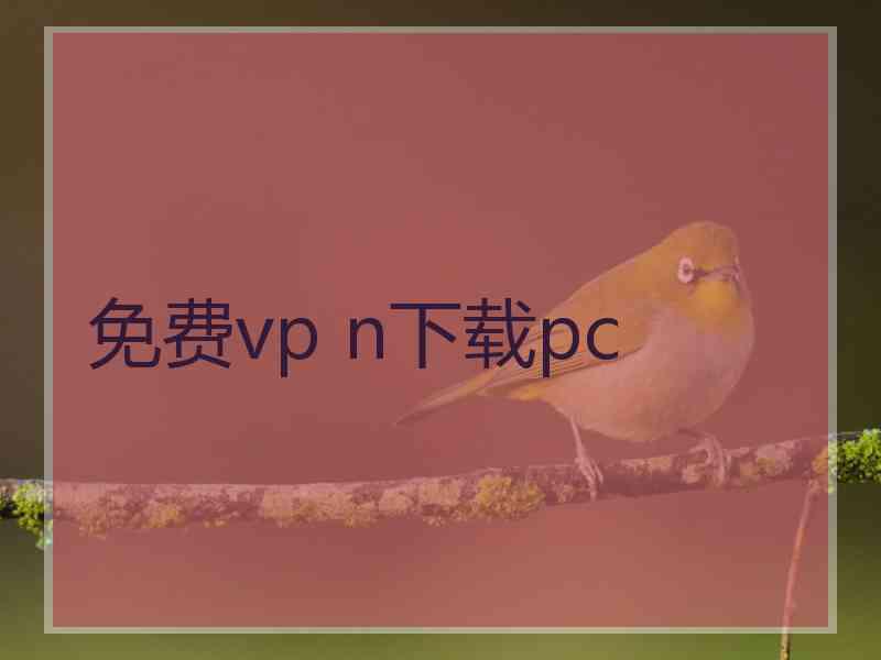 免费vp n下载pc