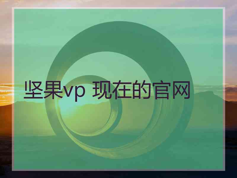 坚果vp 现在的官网