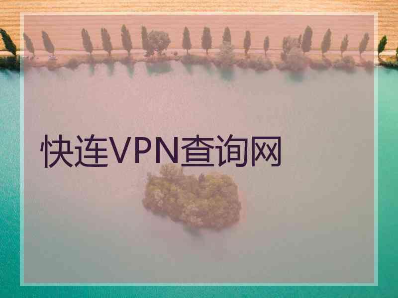 快连VPN查询网