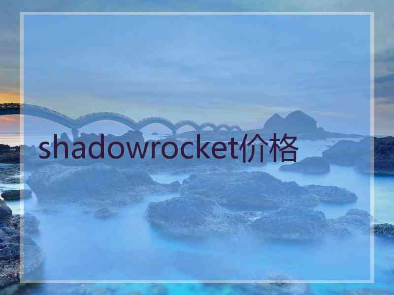 shadowrocket价格