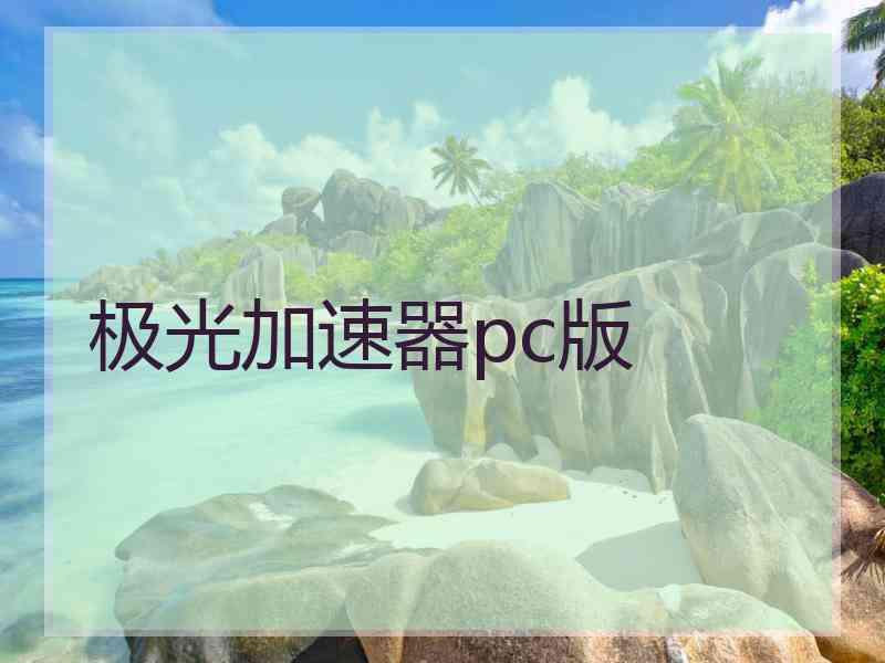 极光加速器pc版