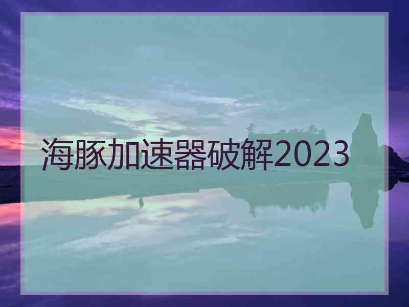 海豚加速器破解2023