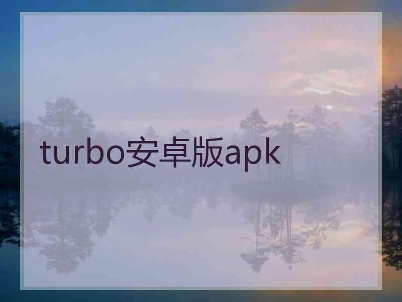 turbo安卓版apk