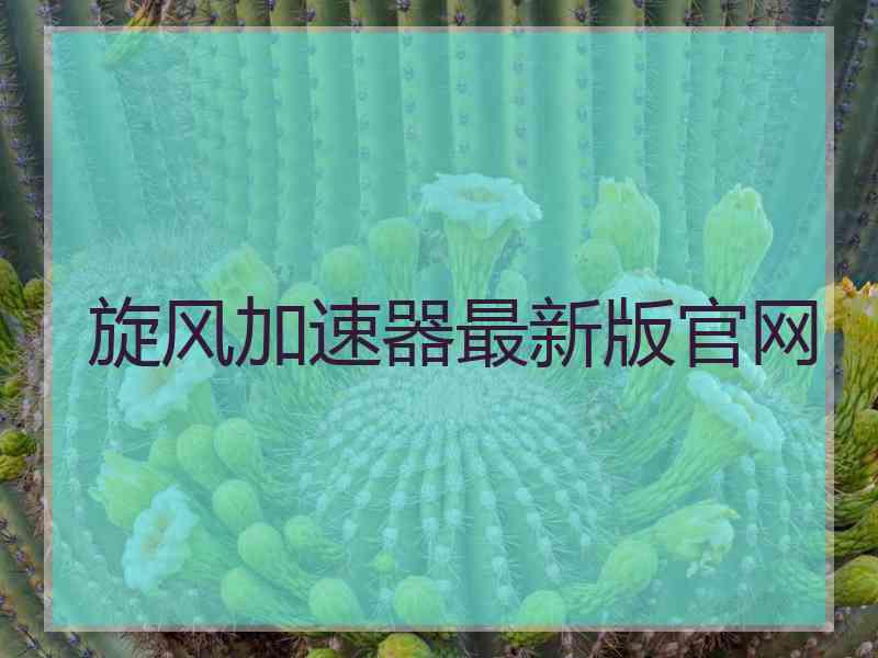 旋风加速器最新版官网