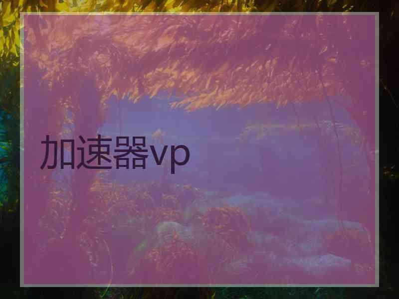 加速器vp