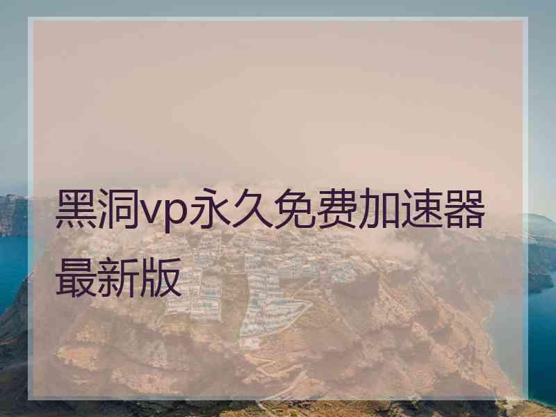 黑洞vp永久免费加速器最新版