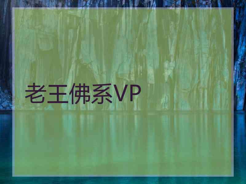 老王佛系VP