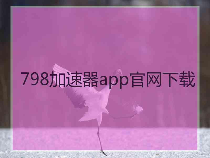 798加速器app官网下载