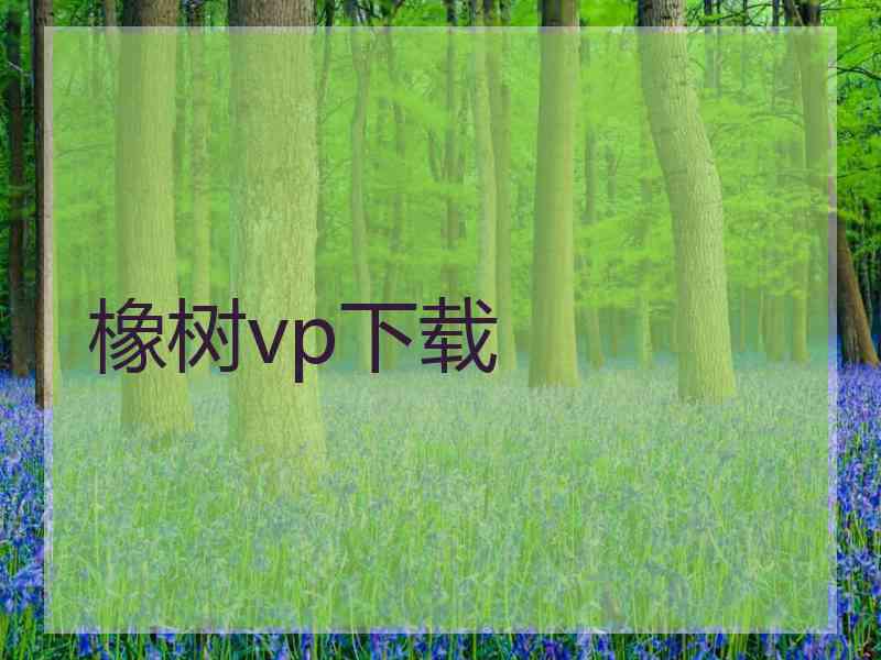 橡树vp下载