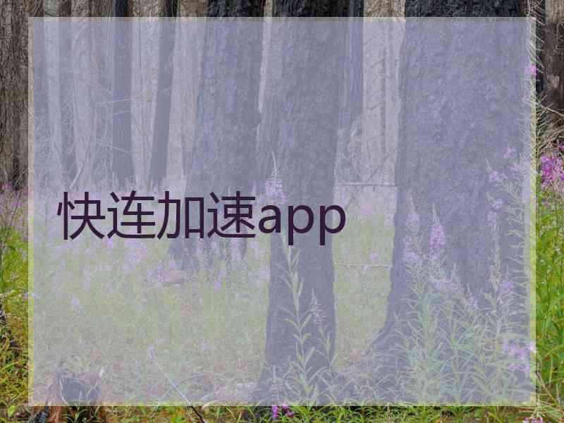 快连加速app