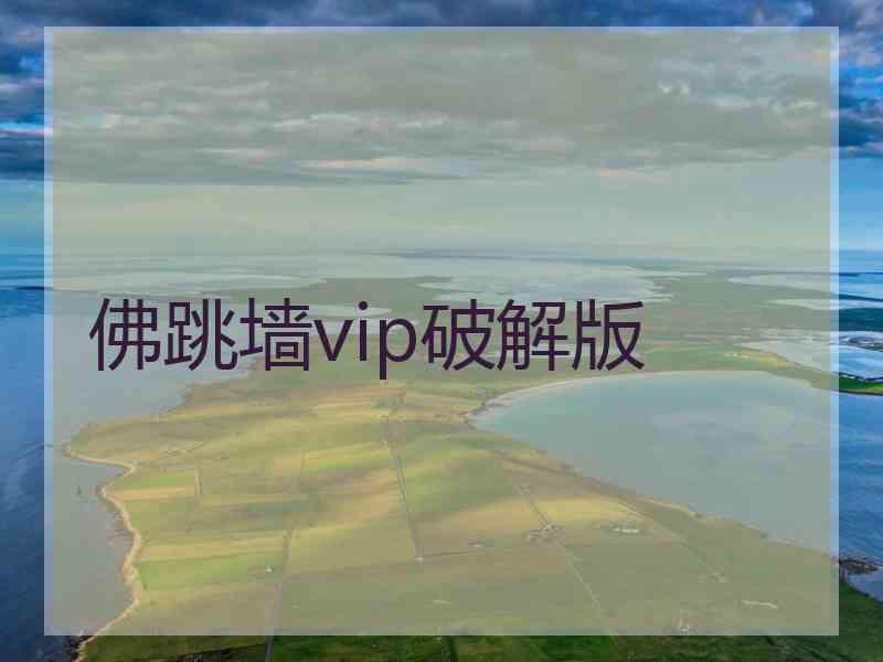 佛跳墙vip破解版