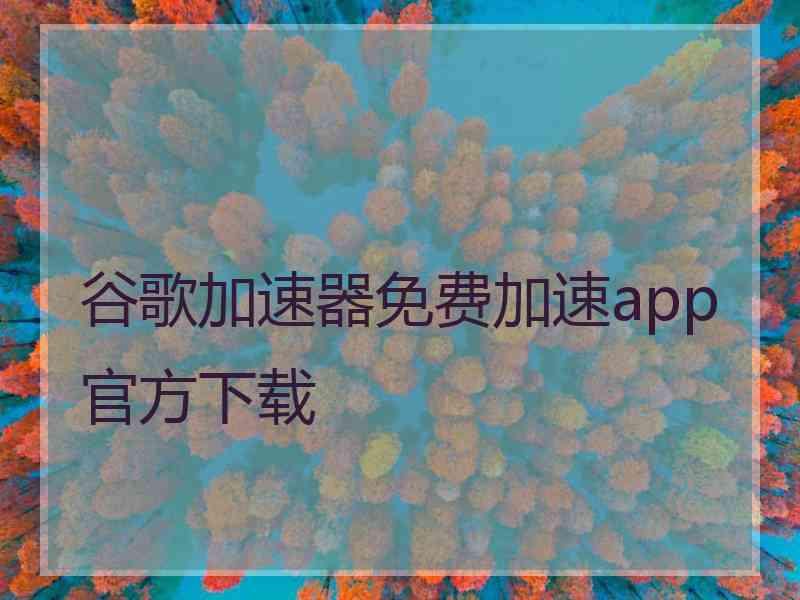 谷歌加速器免费加速app官方下载