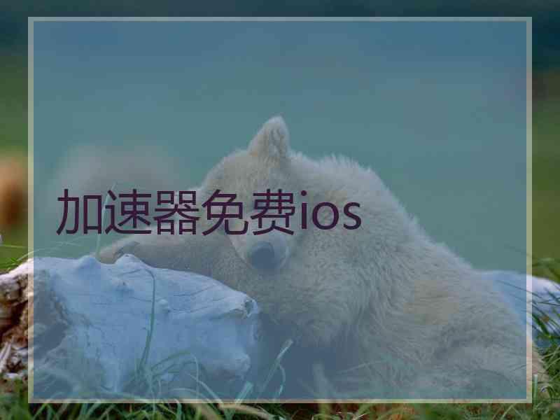 加速器免费ios