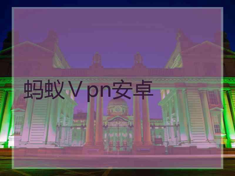 蚂蚁Ⅴpn安卓