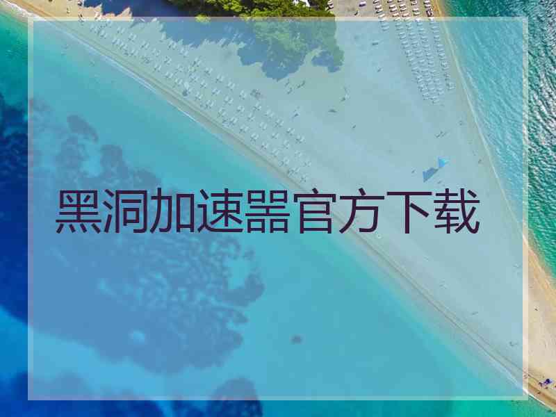 黑洞加速噐官方下载