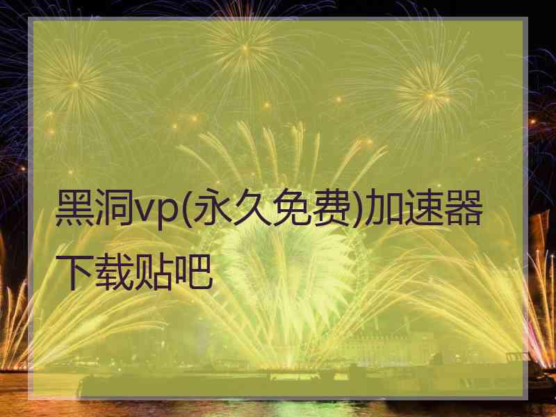 黑洞vp(永久免费)加速器下载贴吧