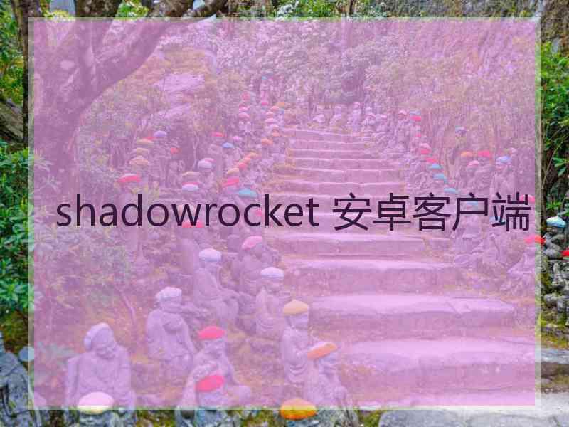 shadowrocket 安卓客户端