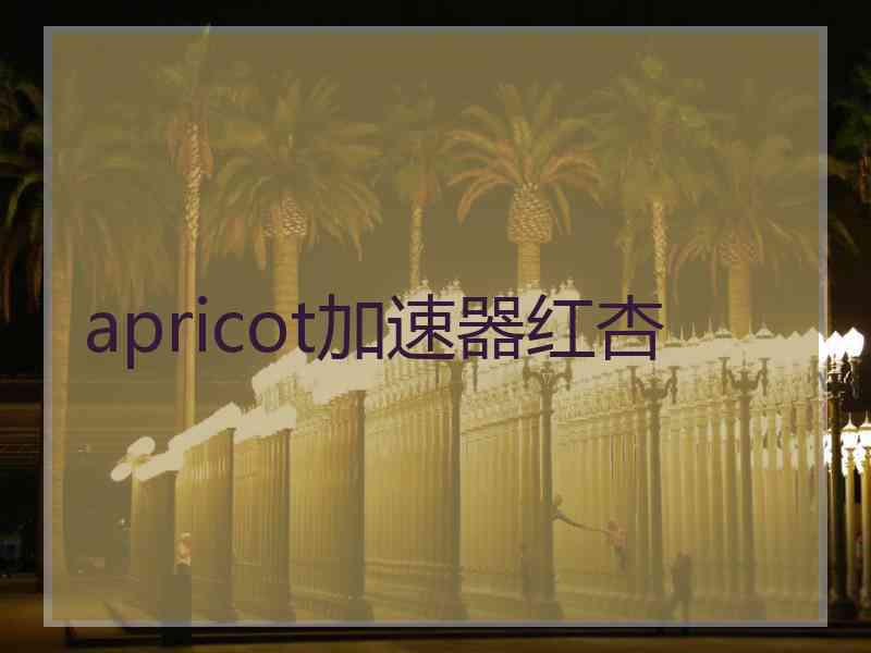 apricot加速器红杏