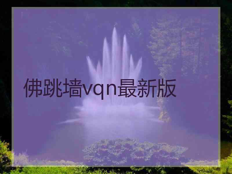 佛跳墙vqn最新版