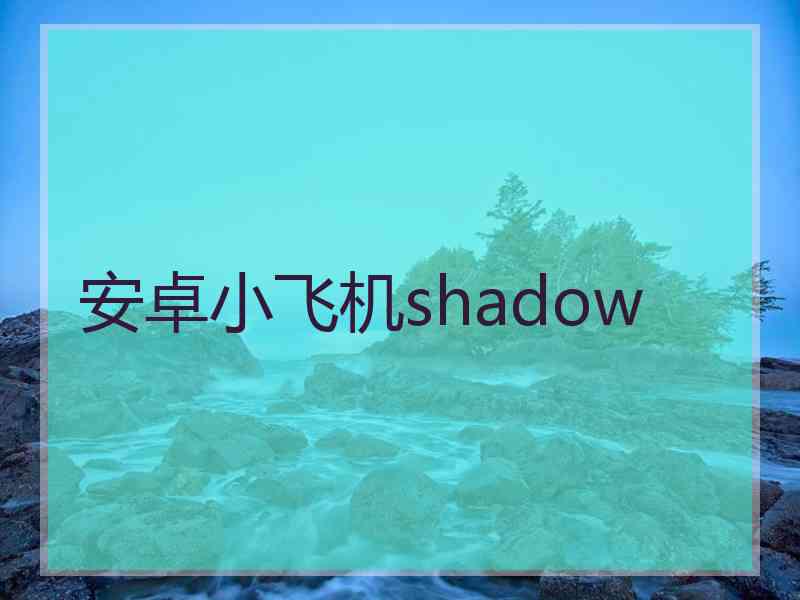 安卓小飞机shadow