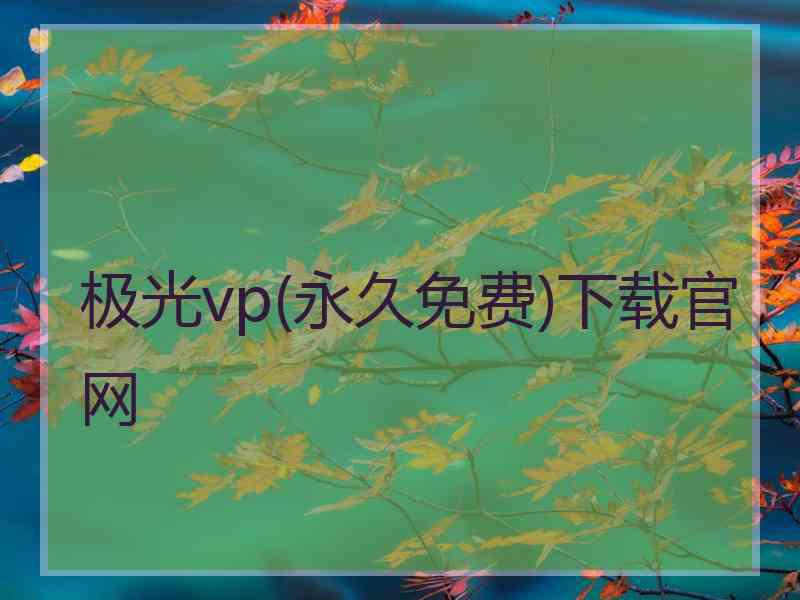 极光vp(永久免费)下载官网