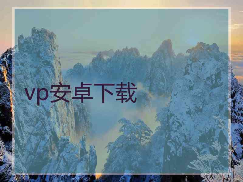 vp安卓下载