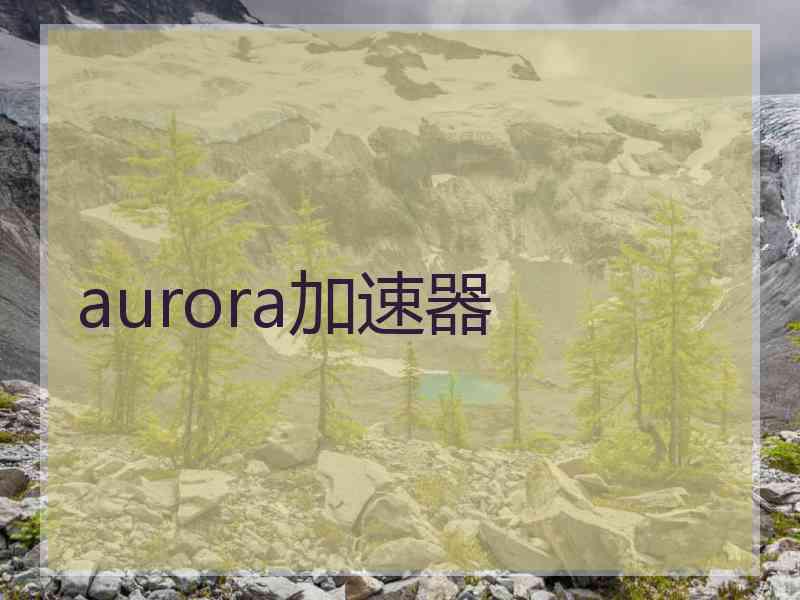 aurora加速器