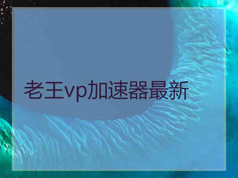 老王vp加速器最新