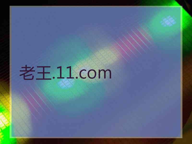 老王.11.com