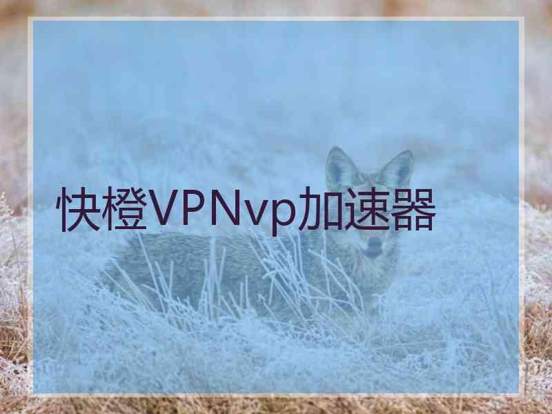 快橙VPNvp加速器